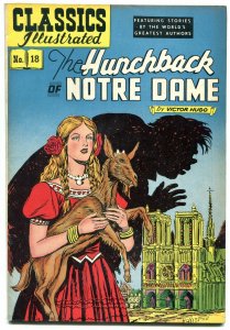 Hunchback of Notre Dame- Classics Illustrated #18 HRN 62 VF-