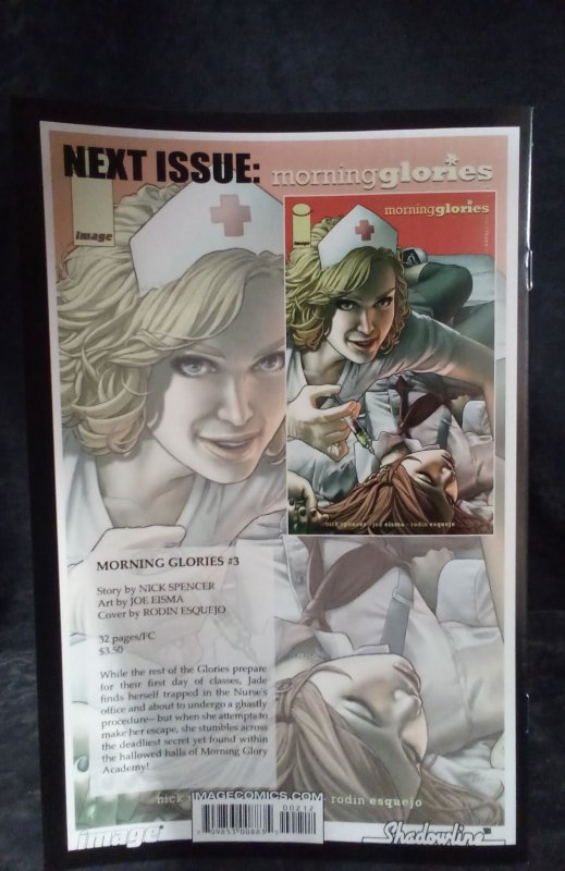 Morning Glories #2 Second Print Cover (2010)