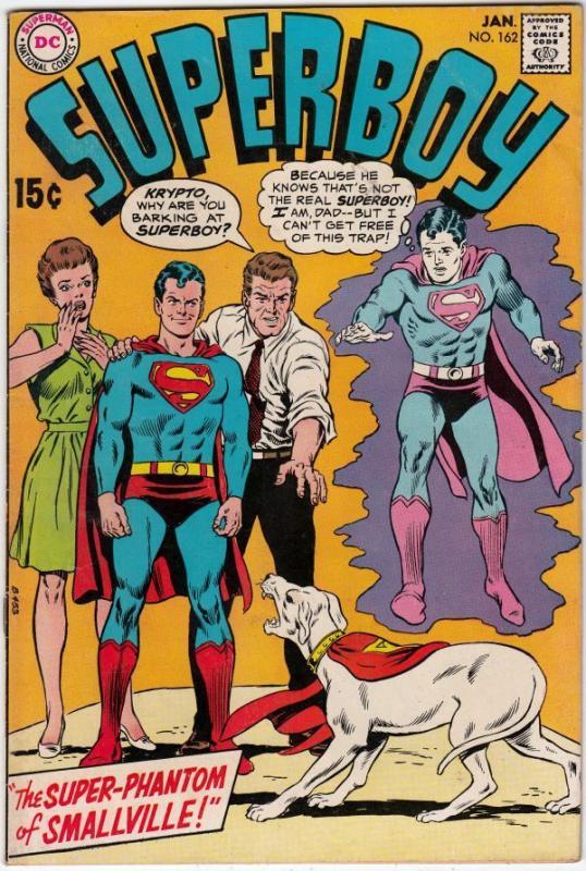 Superboy 162 strict VF 8.0 High-Grade   Phantom Zone Criminals more Kermitspad