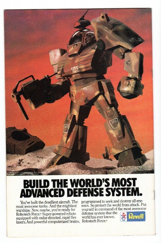 Robotech Defenders #1 1985 DC comic book First issue Macross