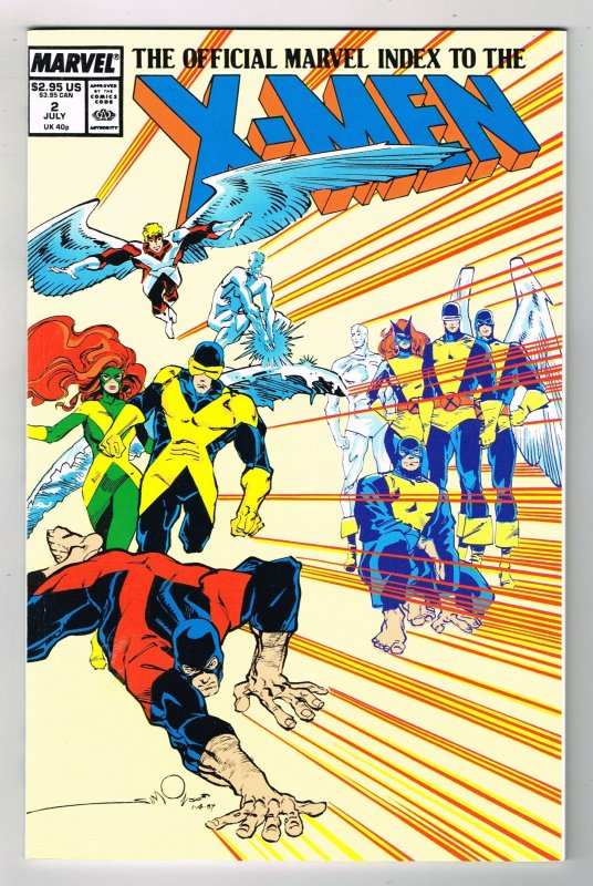 The Official Marvel Index to the X-Men #2 (1987)           REF:03