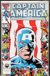 Captain America #323 (1986) Captain America [Key Issue]