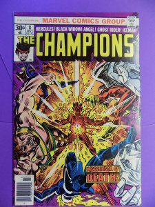 CHAMPIONS # 8 MARVEL BLACK WIDOW GHOST RIDER HOT