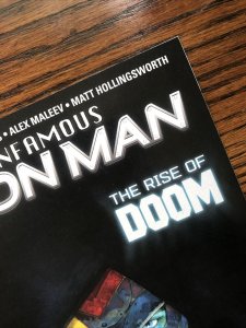 Infamous Iron Man #1 PERFECT!!! 2016 Marvel A.I. Tony Stark Rise of Doom 