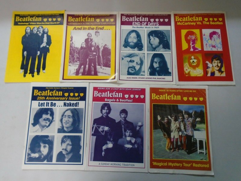 Beatlefan Magazine lot of 13 later issues