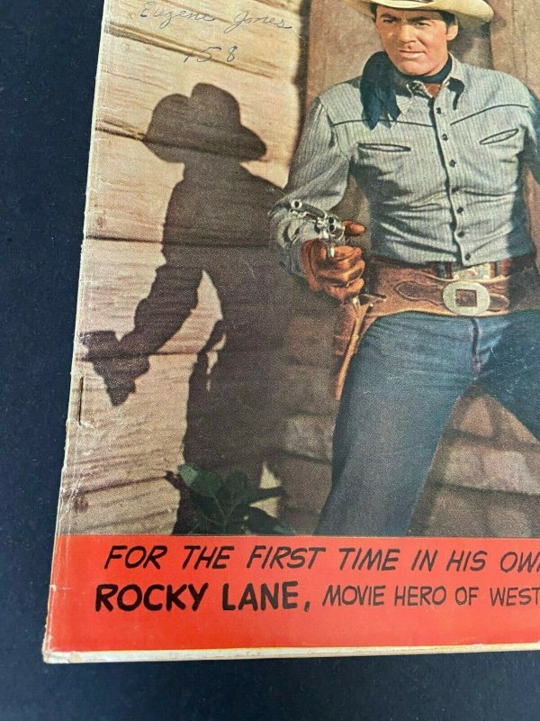 Rocky Lane Western 1 VG (Fawcett May 1949)