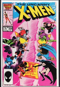 The Uncanny X-Men #208 (1986) X-Men