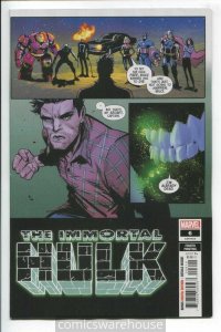IMMORTAL HULK (2018 MARVEL) #6 4TH PTG GARBETT NM BETVMM