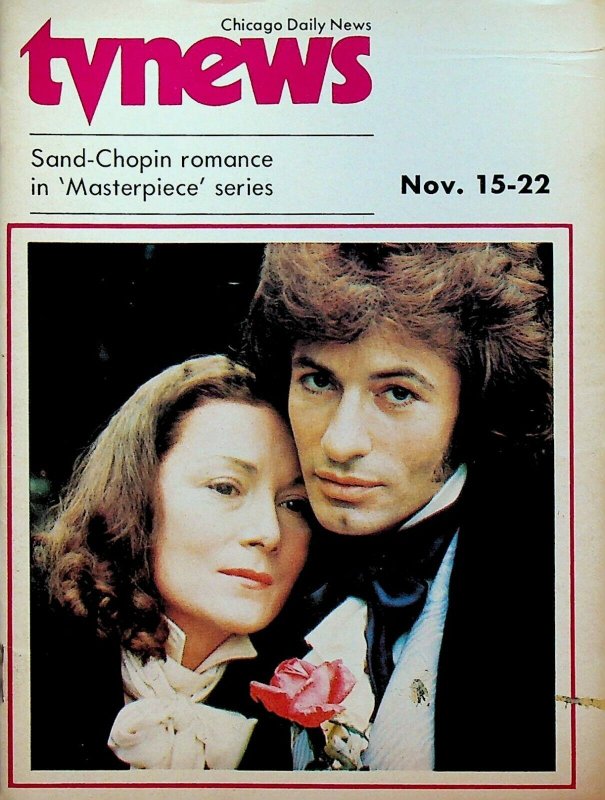 Chicago Daily News TV Magazine November 15 1975 Karen Petersen Rosemary Harris