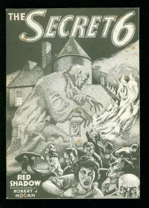 PULP:  SECRET 6 #1 1986 - RED SHADOW PULP REPRINT LIMITED TO 500 -VG