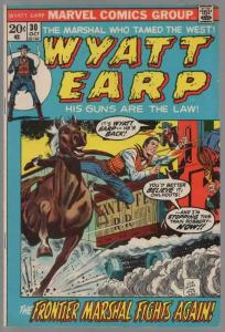 WYATT EARP 30 VG-F October 1972 Williamson repr