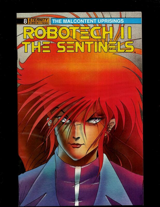 Lot of 12 Robotech II Eternity Comic Books #1 1 2 3 4 5 6 7 8 10 11 12 JF20