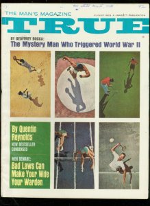 MAG: TRUE MAGAZINE AUG 1963-ALVIN DARK-ADVENTURE-DIRIGIBLES FN