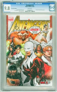Avengers #4 Fan Expo Cover (2010) CGC 9.8!