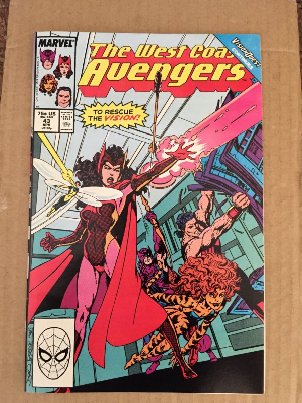 The West Coast Avengers #43