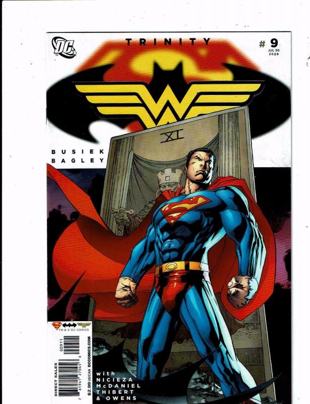 8 Trinity DC Comics # 2 3 4 5 6 7 8 9 Batman Wonder Woman Superman Flash J212