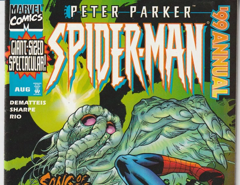 Peter Parker Spiderman Annual 1999  The Man Thing Saga Concludes !