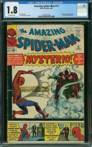 The Amazing Spider-Man #13 (1964) CGC 1.8