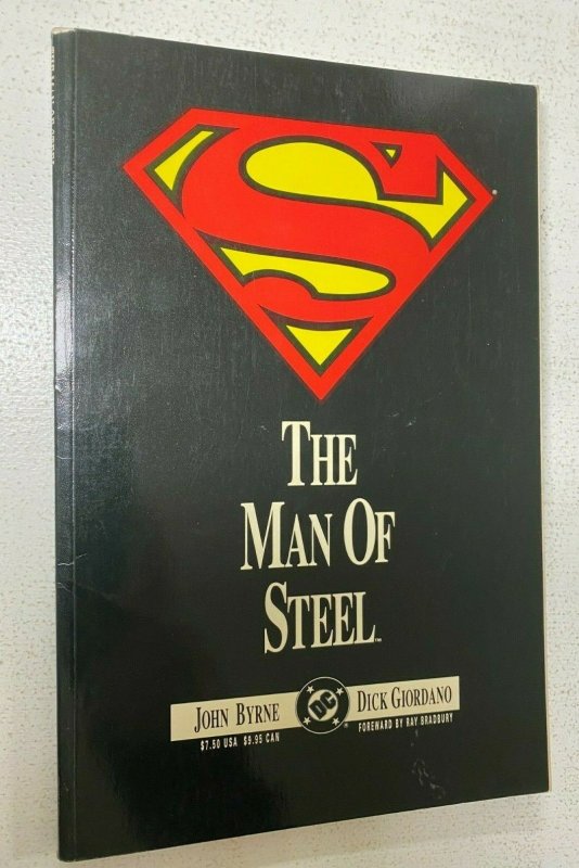 Superman The Man of Steel #1 Ballantine 4.0 VG (1987) Byrne Giordano Bradbury 