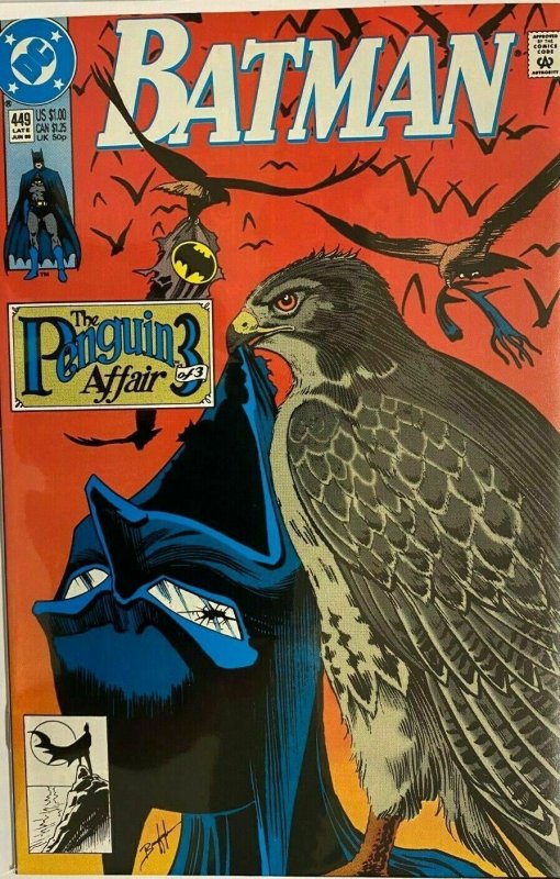 Batman comic lot from:#414-449 25 different avg 7.0 (range 6.0-8.0) (1988-90)