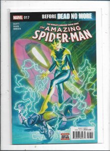 Amazing Spider-Man #17 (2015) (1st App. of Francine Frye as Electro)  nw45