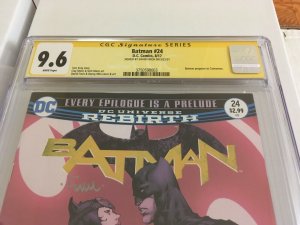 PROPOSAL TO CATWOMAN Batman #24 1st Print variant CGC 9.6 NM+ SIGNED Finch