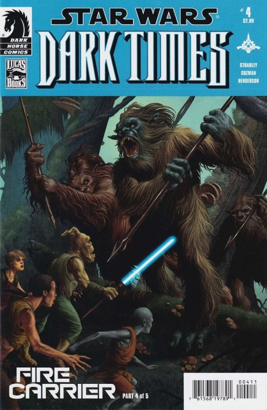 Star Wars: Dark Times - Fire Carrier #4 VG; Dark Horse | low grade comic - we co 