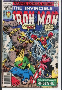 Iron Man #114 (1978) Iron Man