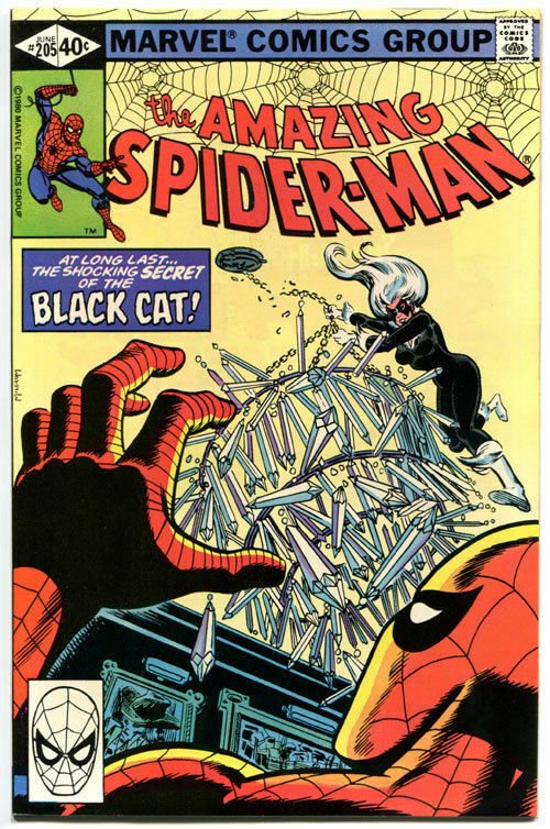 AMAZING SPIDER-MAN #205, VF/NM, Black Cat, Jim Mooney,1963, more in store