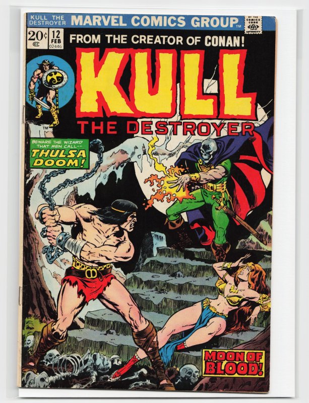 Kull the Destroyer #12 (1974) Kull