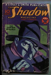 SHADOW 05/15/1934--MAXWELL GRANT--HERO Pulp Magazine