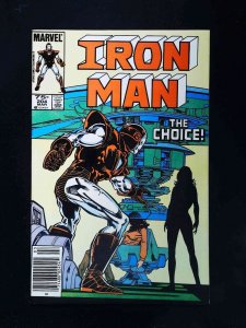 Iron Man #204 (1St Series) Marvel Comics 1986 Vf+ Newsstand