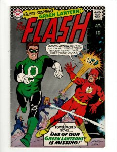 Flash # 168 FN DC Comic Book Superman Batman Wonder Woman Green Lantern KD1