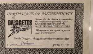 Sub-Mariner Comics #1 Timely Comics 70th Anniversary Signed Breitweiser W/COA