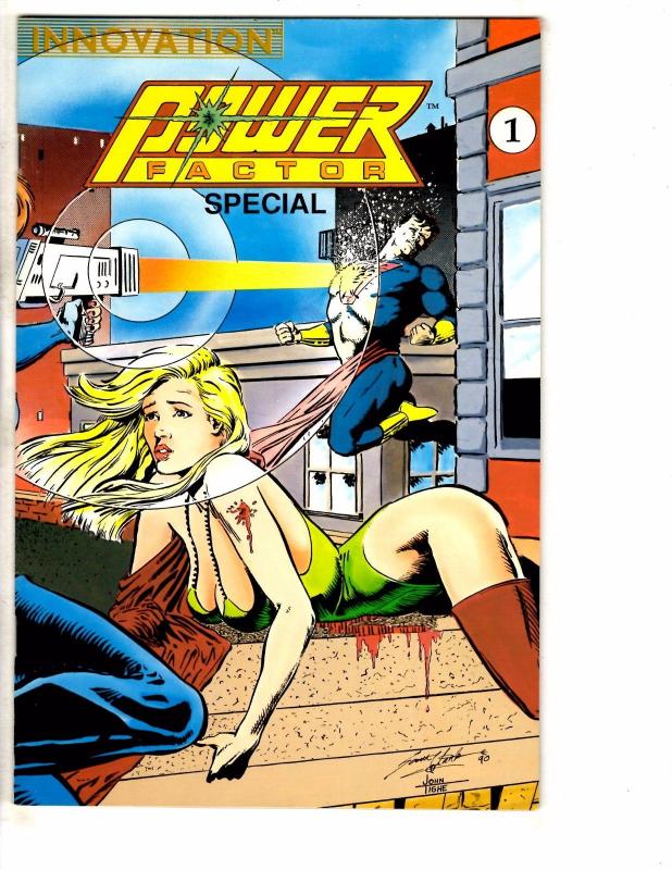 10 Indy Comics 1 12 Power Factor Hero Alliance Legends Power Elf Spawn ++++ J229