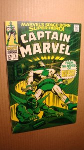 CAPTAIN MARVEL 3 *HIGH GRADE* VS SUPER SKRULL SILVER AGE MARVEL JS65