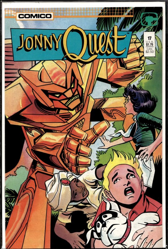 Jonny Quest #17 (1987) Jonny Quest