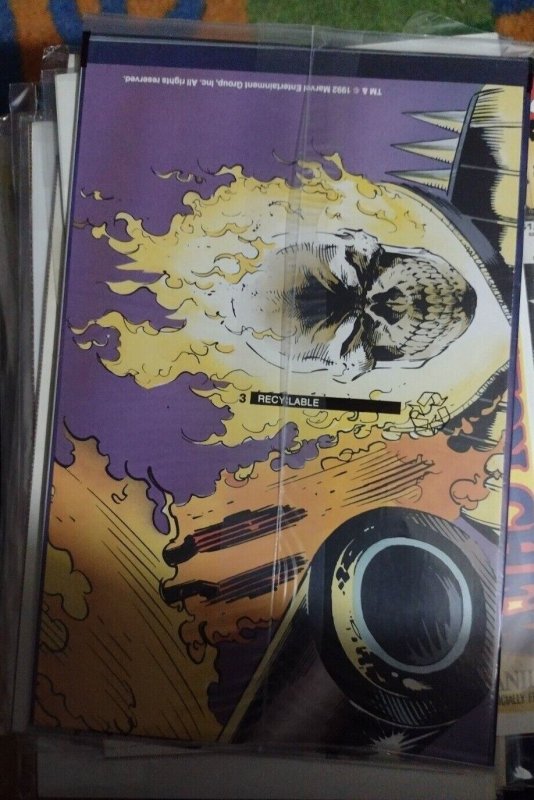 GHOST RIDER  # 31 1992 MARVEL DISNEY  RISE MIDNIGHT SONS PT 6  BAGGED KEY 1ST