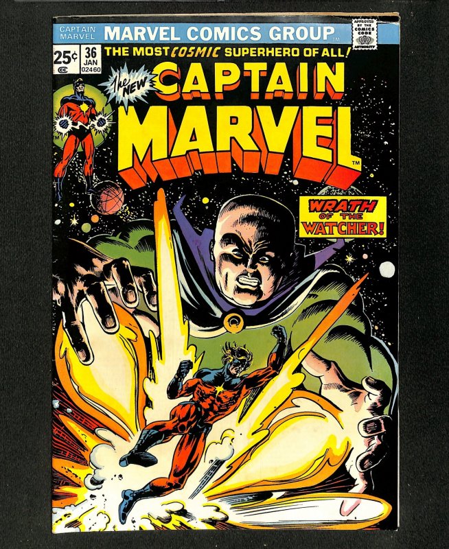 Captain Marvel (1968) #36