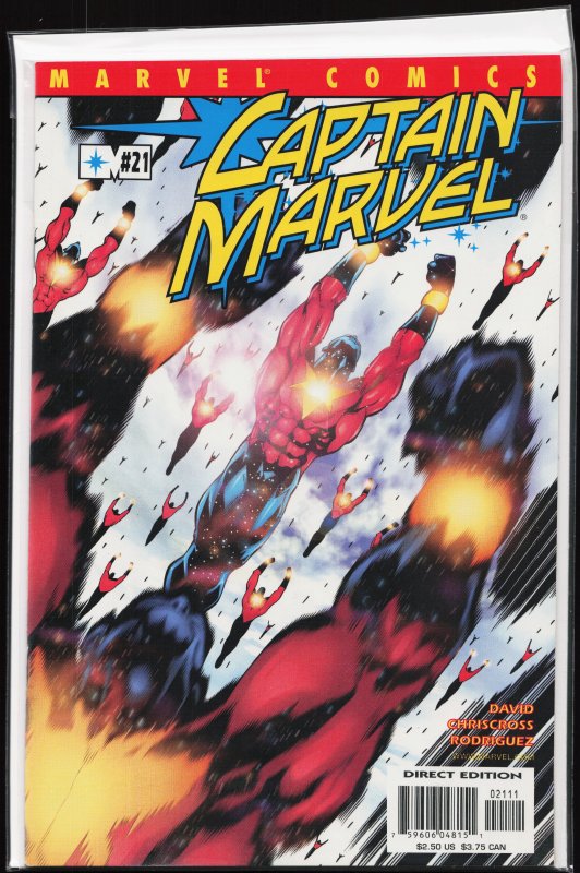 Captain Marvel #21 (2001) Captain Marvel [Key Issue]