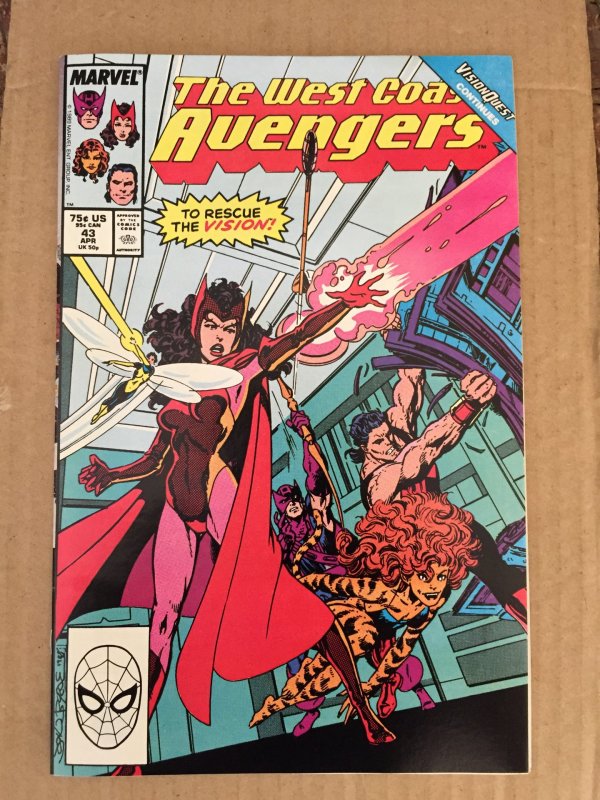 The West Coast Avengers #43