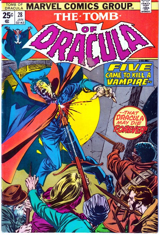 Tomb of Dracula(vol. 1) # 28  Very Fine/Near Mint Condition