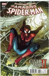 Civil War II: Amazing Spider-Man #3 Aaron Kuder Variant 1st Robot Master NM