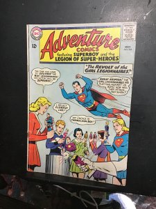Adventure Comics #326 (1964). Female legionnaires key! Mid grade! FN- Wow