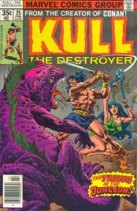 Kull the Destroyer #25 VG; Marvel | low grade comic - save on shipping - details 