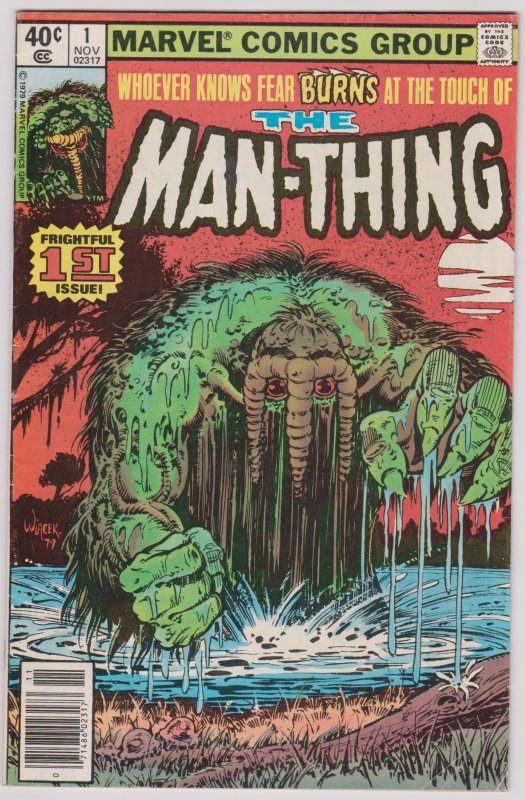 Man-Thing #1 (Volume 2) (VG+)