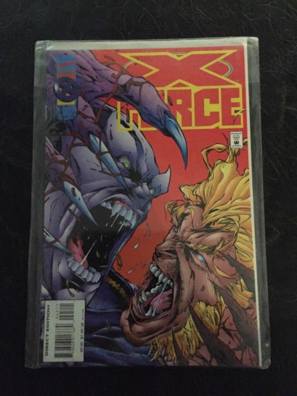 X-FORCE / X-FORCE-DELUXE / LOT OF 9 TOTAL / MARVEL--1990's