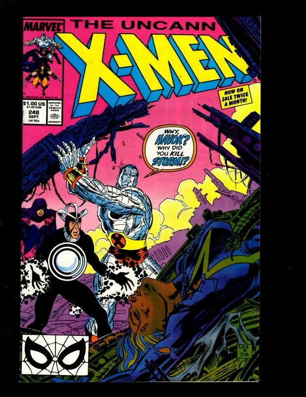 12 Uncanny X-Men Comics # 243 245 246 247 248 249 250 251 252 253 254 255 SM13