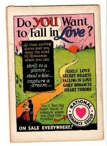 Girls' Love Stories #57 1958 DC Romance- Fight cover COMIC BOOK 