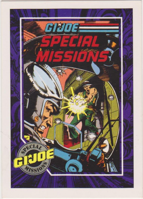 1991 Impel G.I. Joe Card #101 Getting There